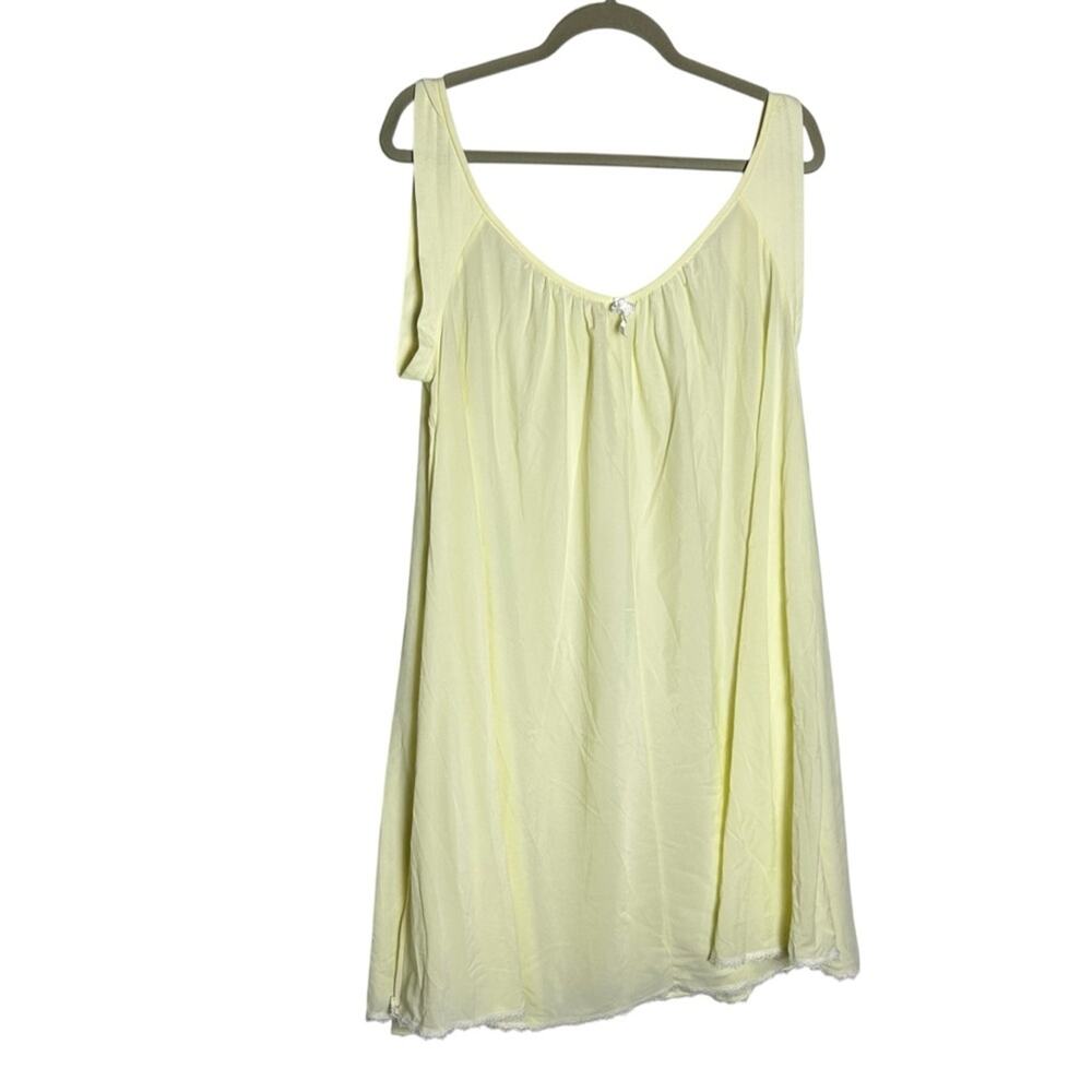 Vintage‎ Kassatly Yellow Nightgown Nightie Dress